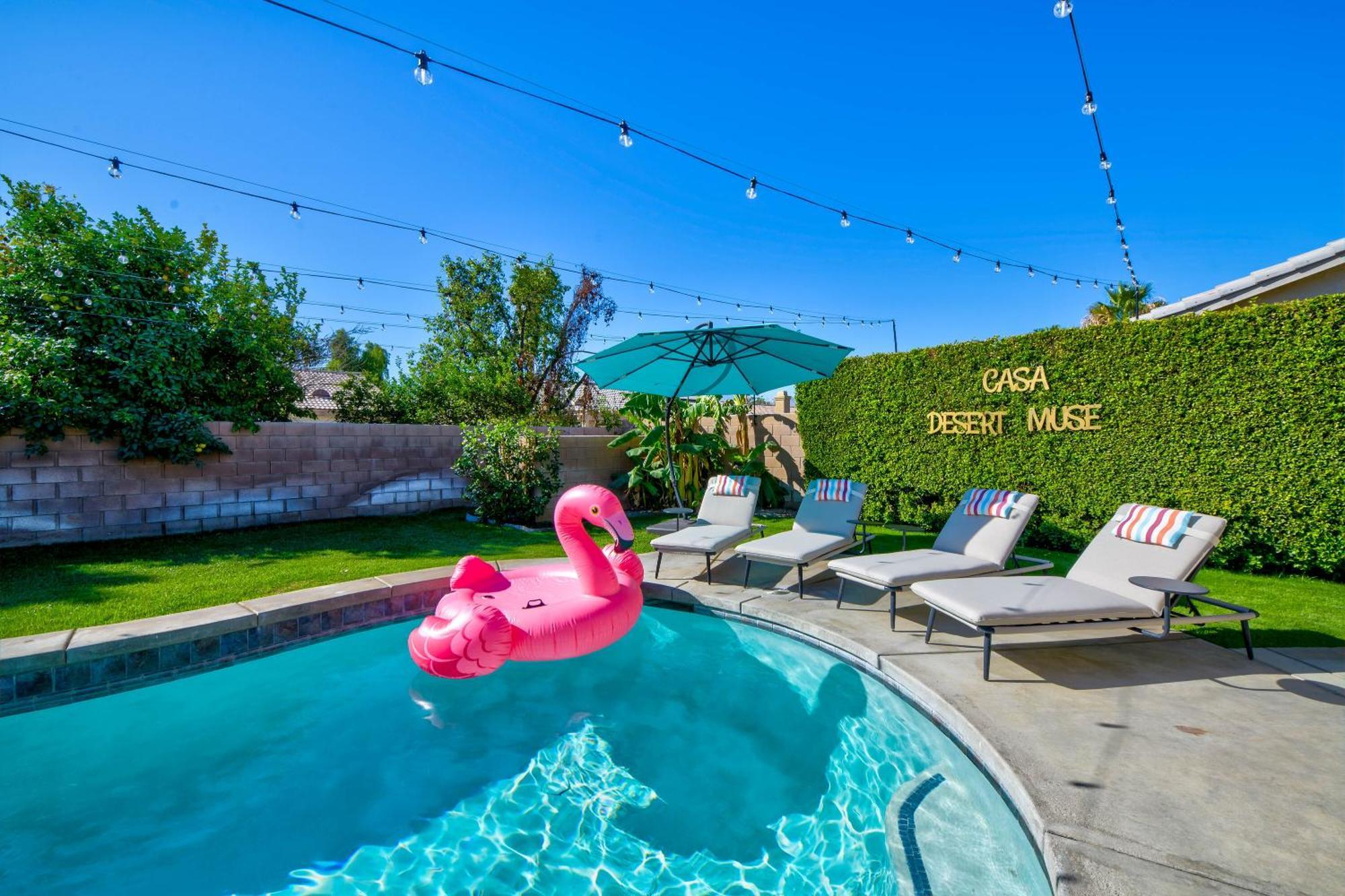 Casa Desert Muse With Heated Pool Spa Firepit Mini Golf And Games อินดิโอ ภายนอก รูปภาพ