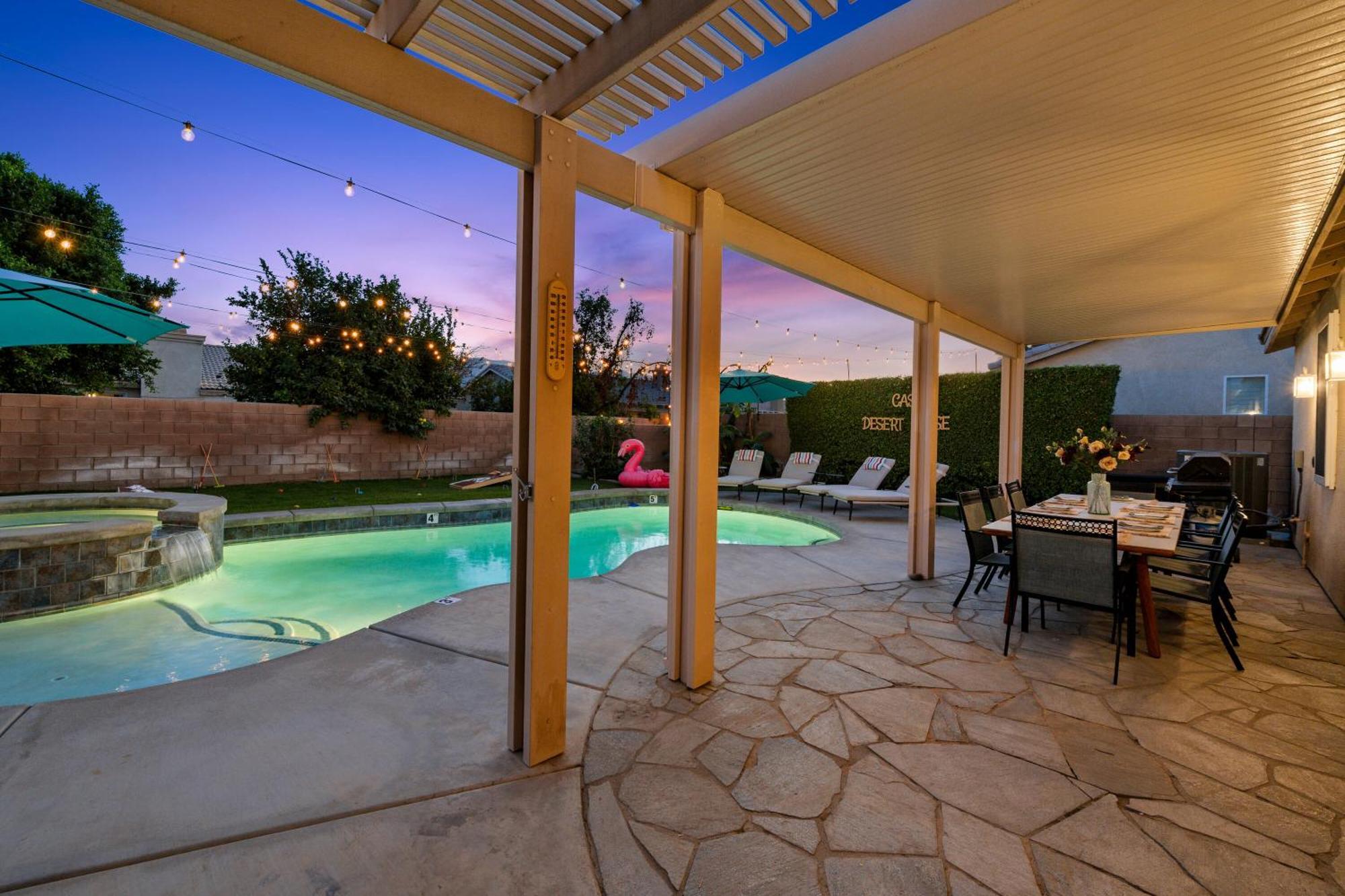 Casa Desert Muse With Heated Pool Spa Firepit Mini Golf And Games อินดิโอ ภายนอก รูปภาพ